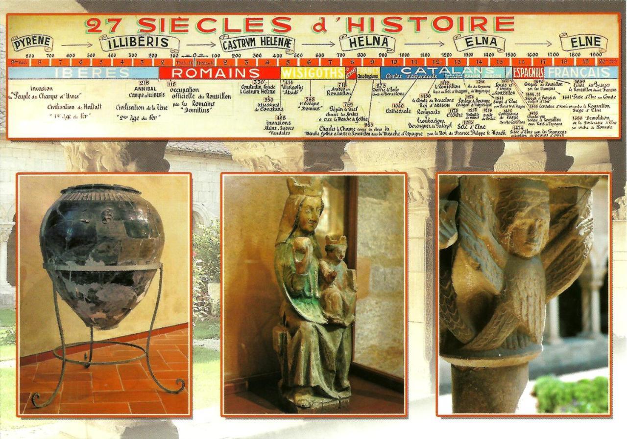 Maison Au Pied De La Cathedrale Elne Exteriör bild